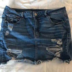 American Eagle denim skirt